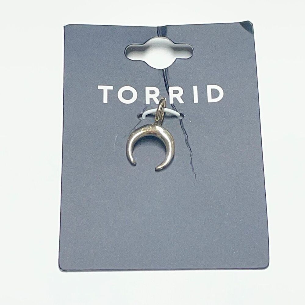 Torrid Gold Crescent Moon Charm